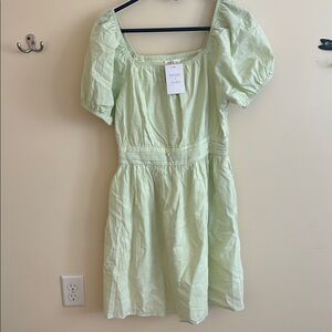 Roolee Sage Green Midi Dress